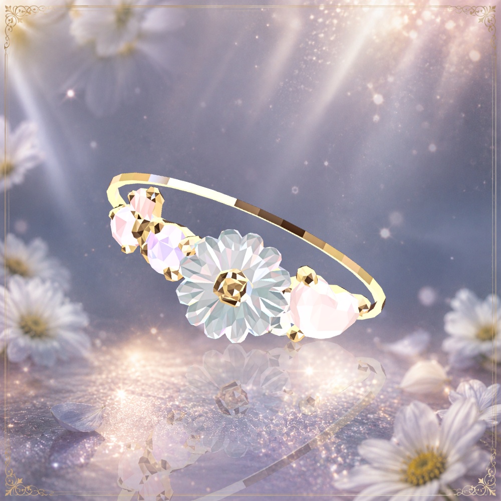 マーガレットピアス・リング TRUE MARGUERITE ― 変わらない気持ち ―