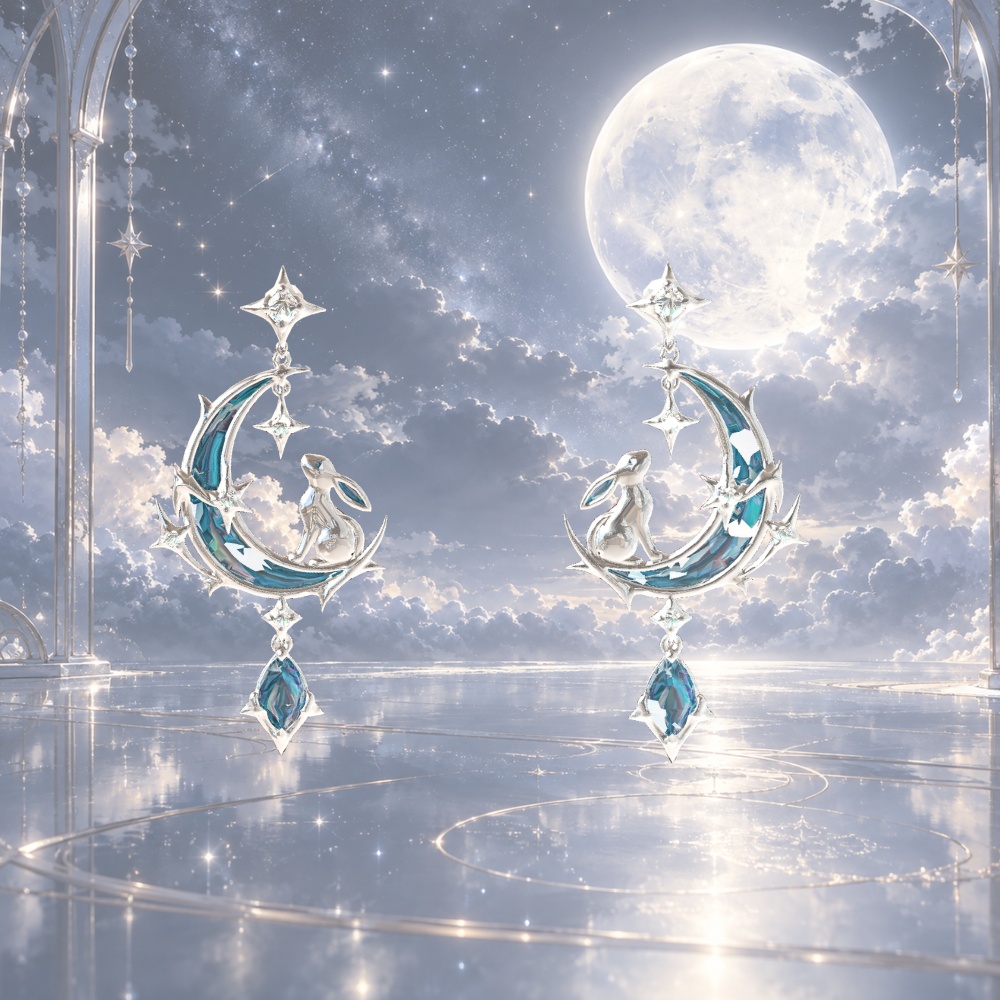 LUNA WISHー月に願う恋ー リング&ピアス