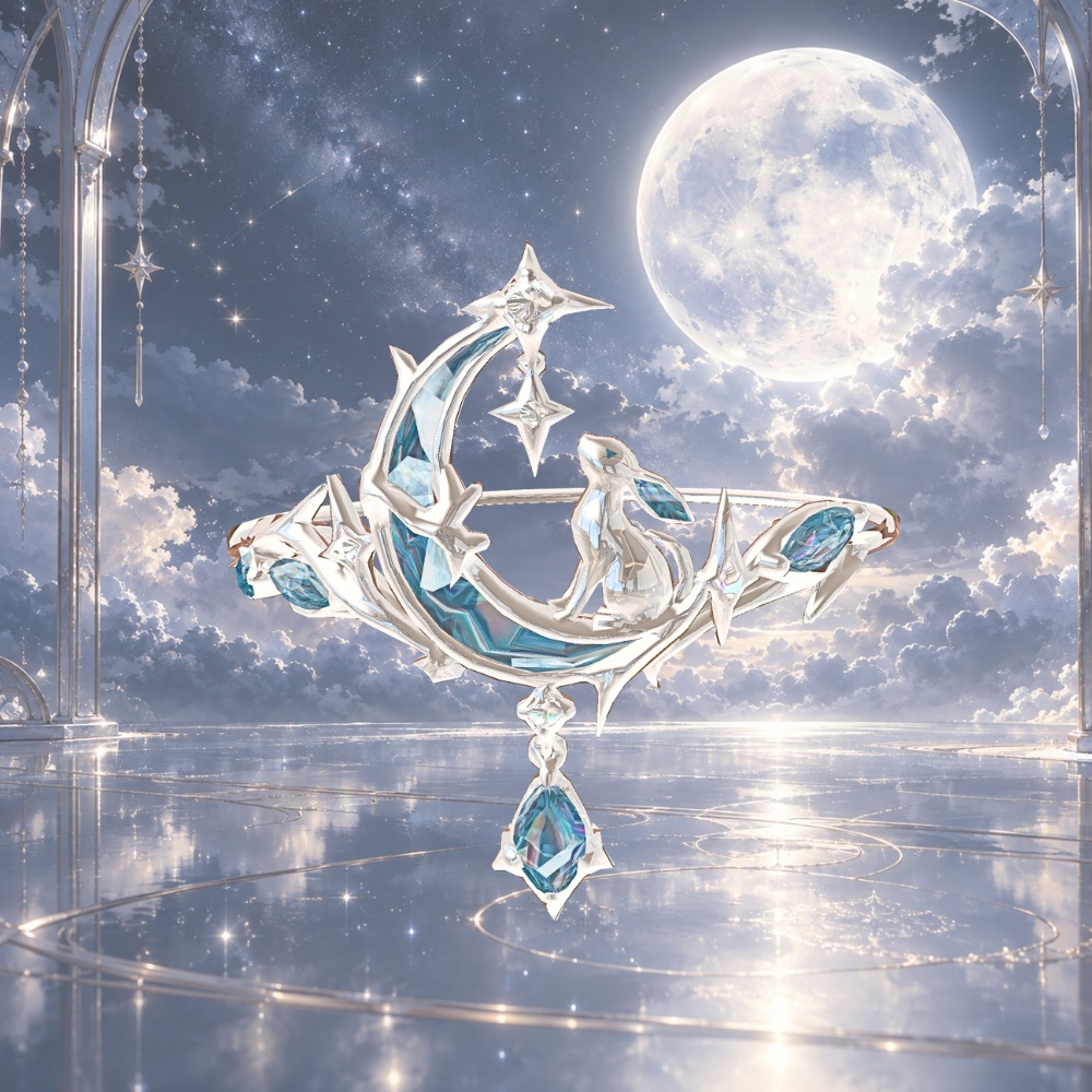 LUNA WISHー月に願う恋ー リング&ピアス