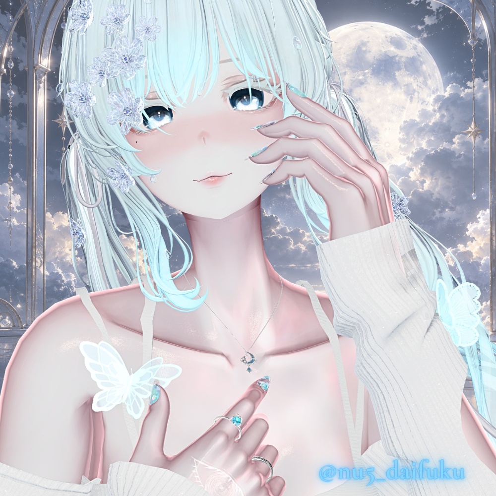 LUNA WISHー月に願う恋ー ネックレス