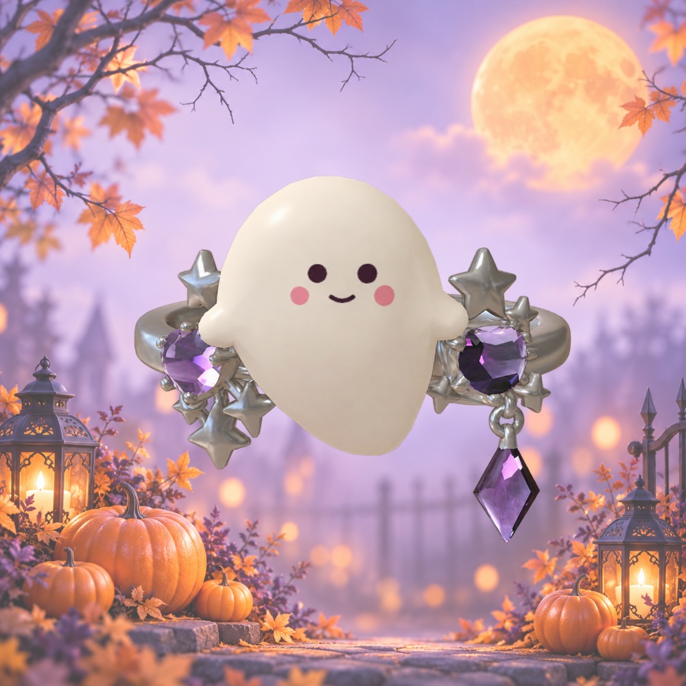 GHOSTLY LOVE ― 小さないたずら ― ギミック入りリング10/18まで800円→300円⭐