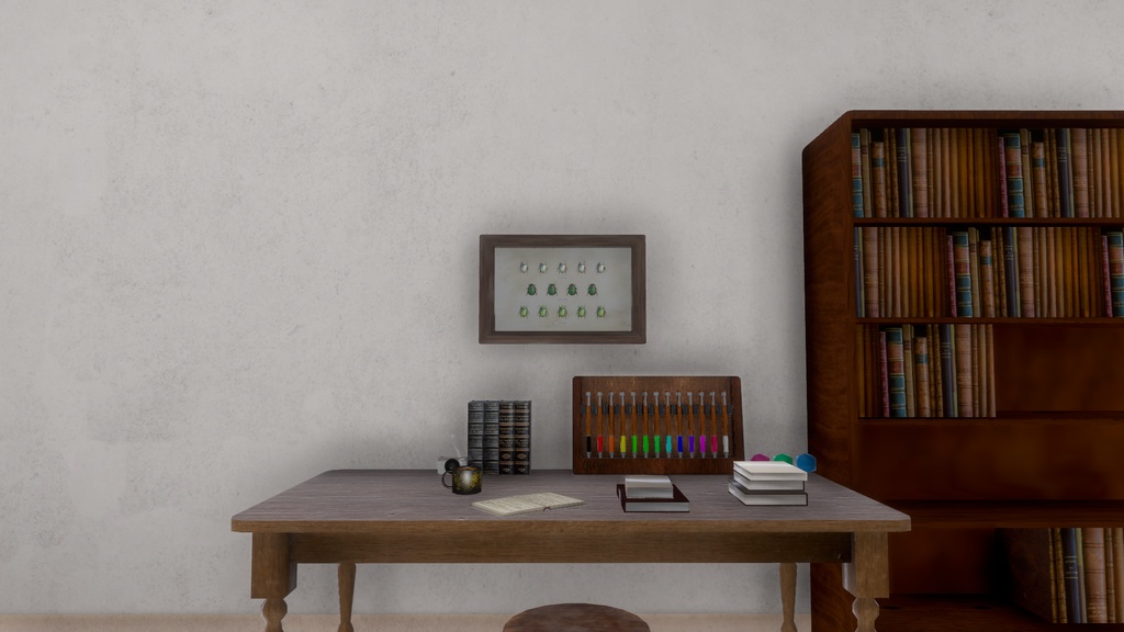 【3Dオブジェクト】コガネムシの標本