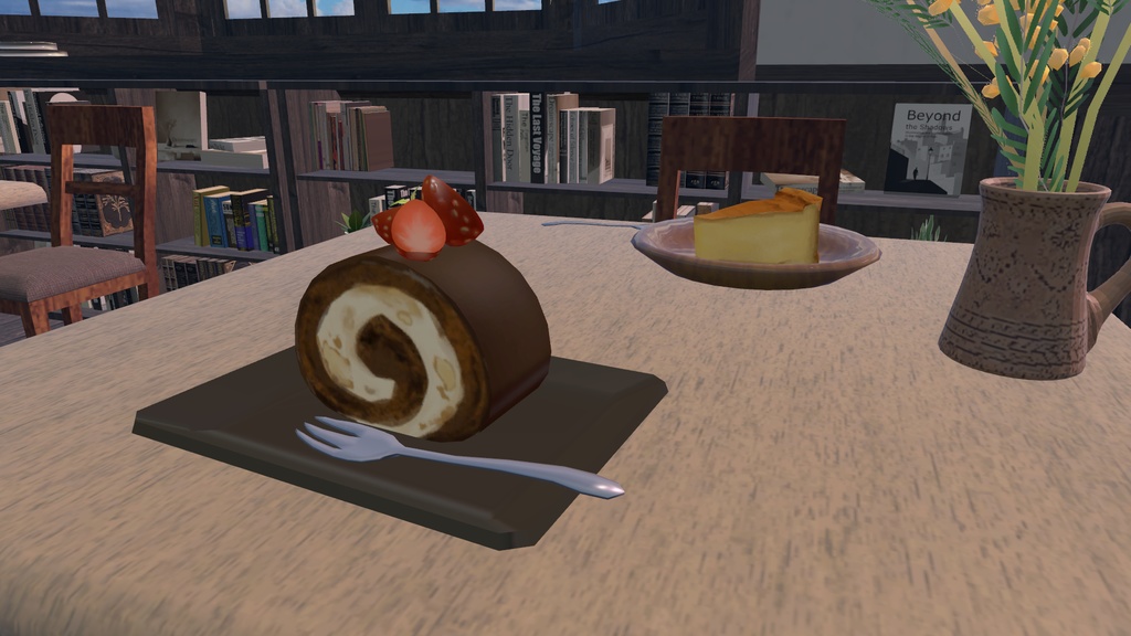 【VRC想定】3D小物-カフェオブジェクト-