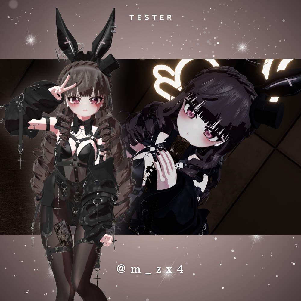 【7アバター対応】お嬢様縦ロール-Elegant Ringlet Hair-