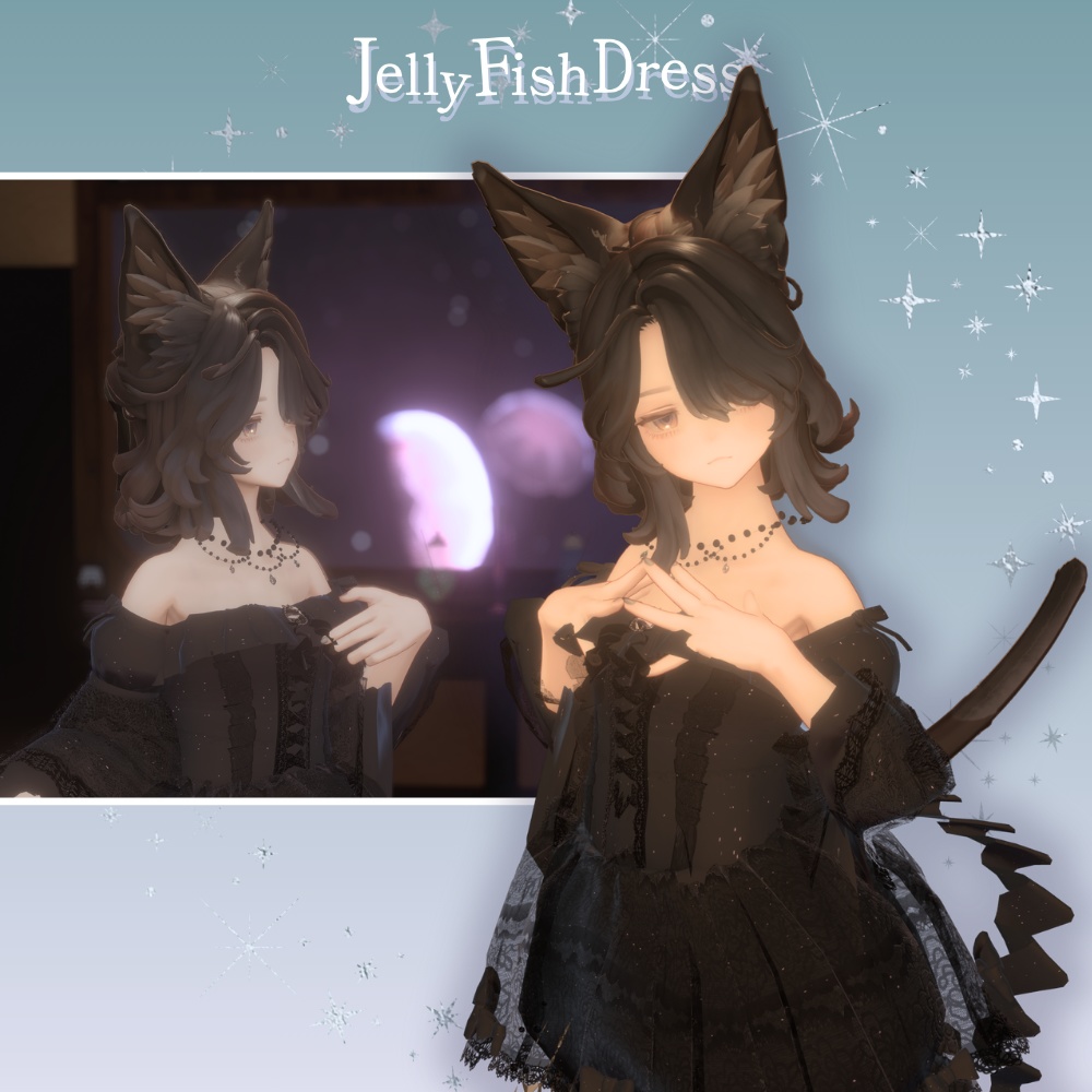 JellyFish Dress -クラゲドレス-【9アバター対応】
