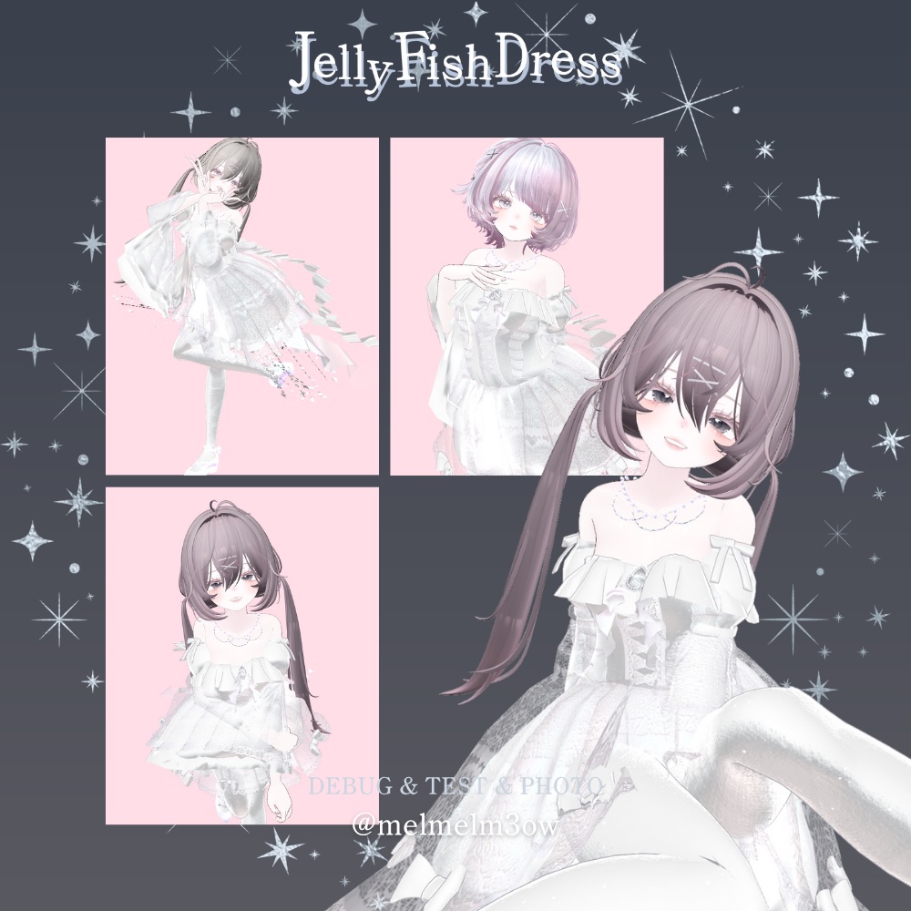 JellyFish Dress -クラゲドレス-【9アバター対応】