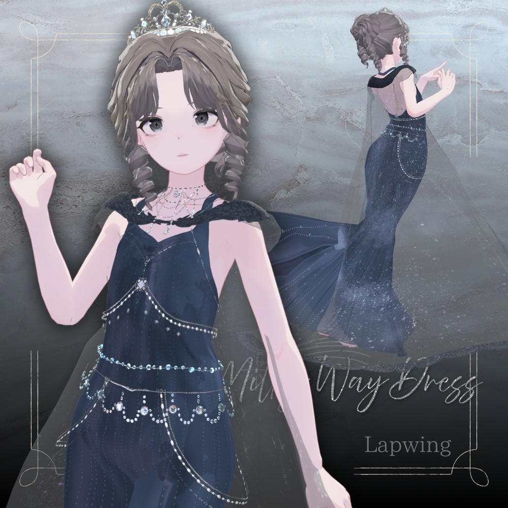 MilkyWayDress-天の川ドレス-【9アバター対応】