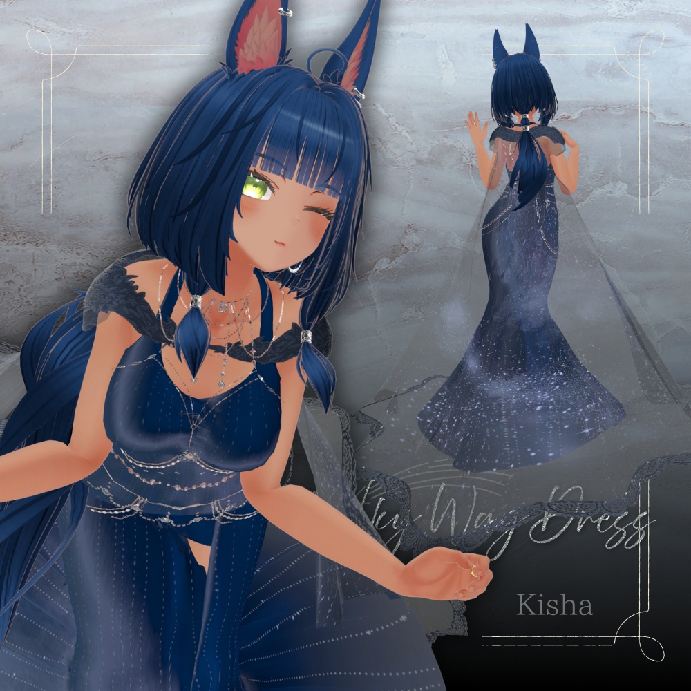 MilkyWayDress-天の川ドレス-【9アバター対応】