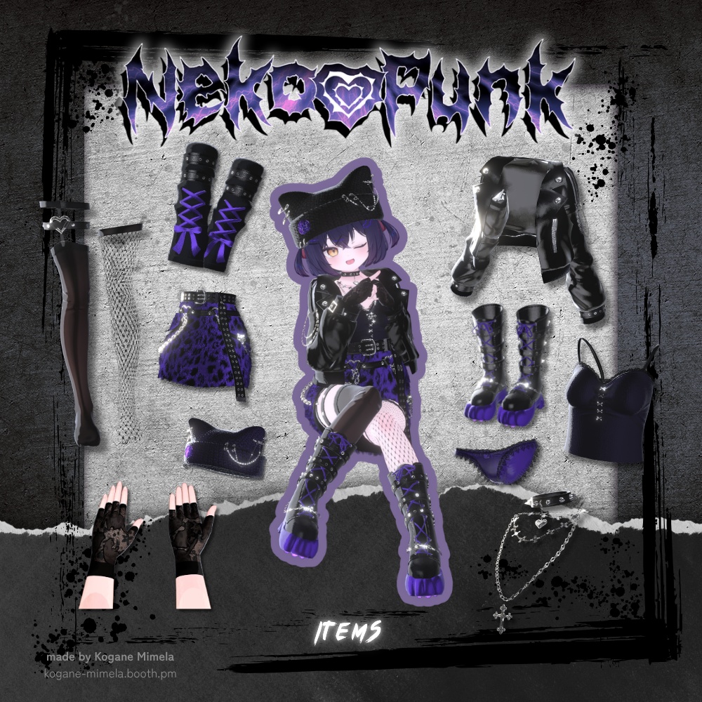 【10アバター対応】💖 𝑵𝒆𝒌𝒐 ♡ 𝑷𝒖𝒏𝒌 💖