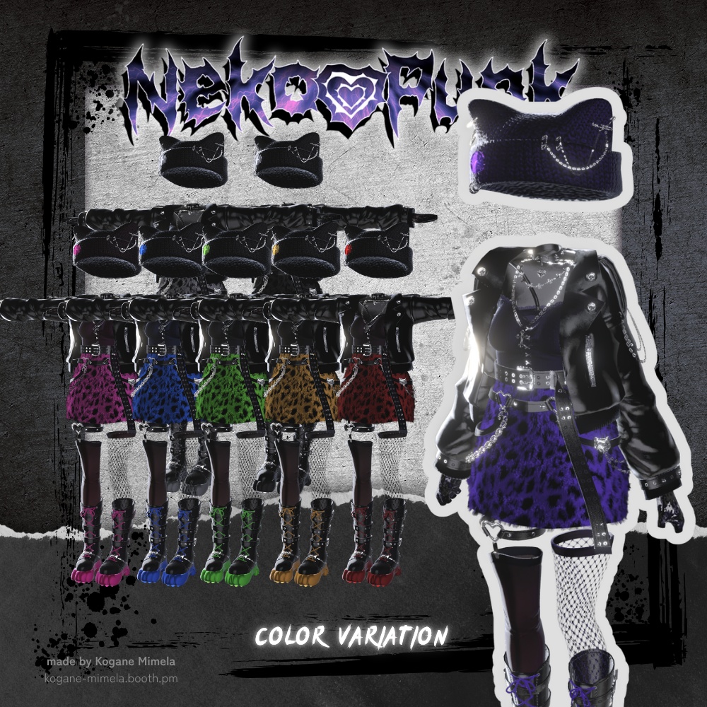 【10アバター対応】💖 𝑵𝒆𝒌𝒐 ♡ 𝑷𝒖𝒏𝒌 💖