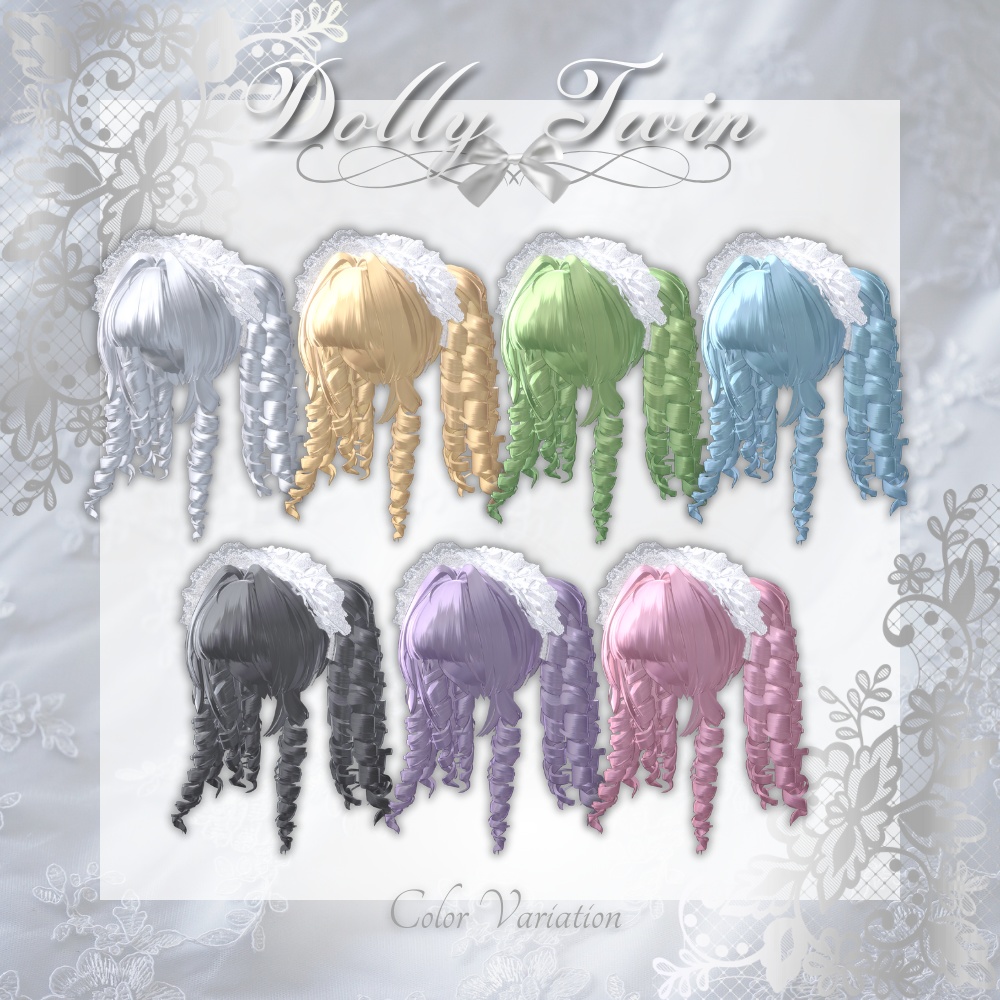 〈16アバター対応〉🎀 𝑫𝒐𝒍𝒍𝒚 𝑻𝒘𝒊𝒏 🎀
