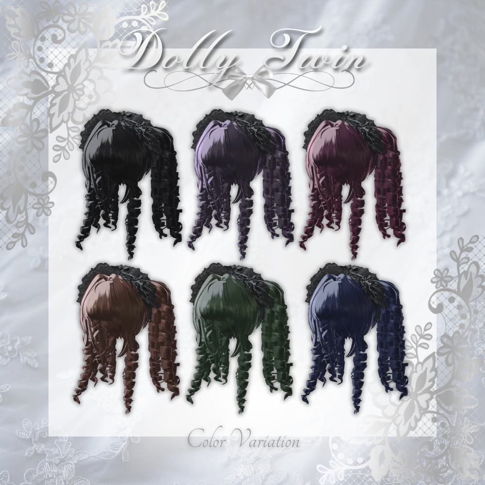 〈16アバター対応〉🎀 𝑫𝒐𝒍𝒍𝒚 𝑻𝒘𝒊𝒏 🎀