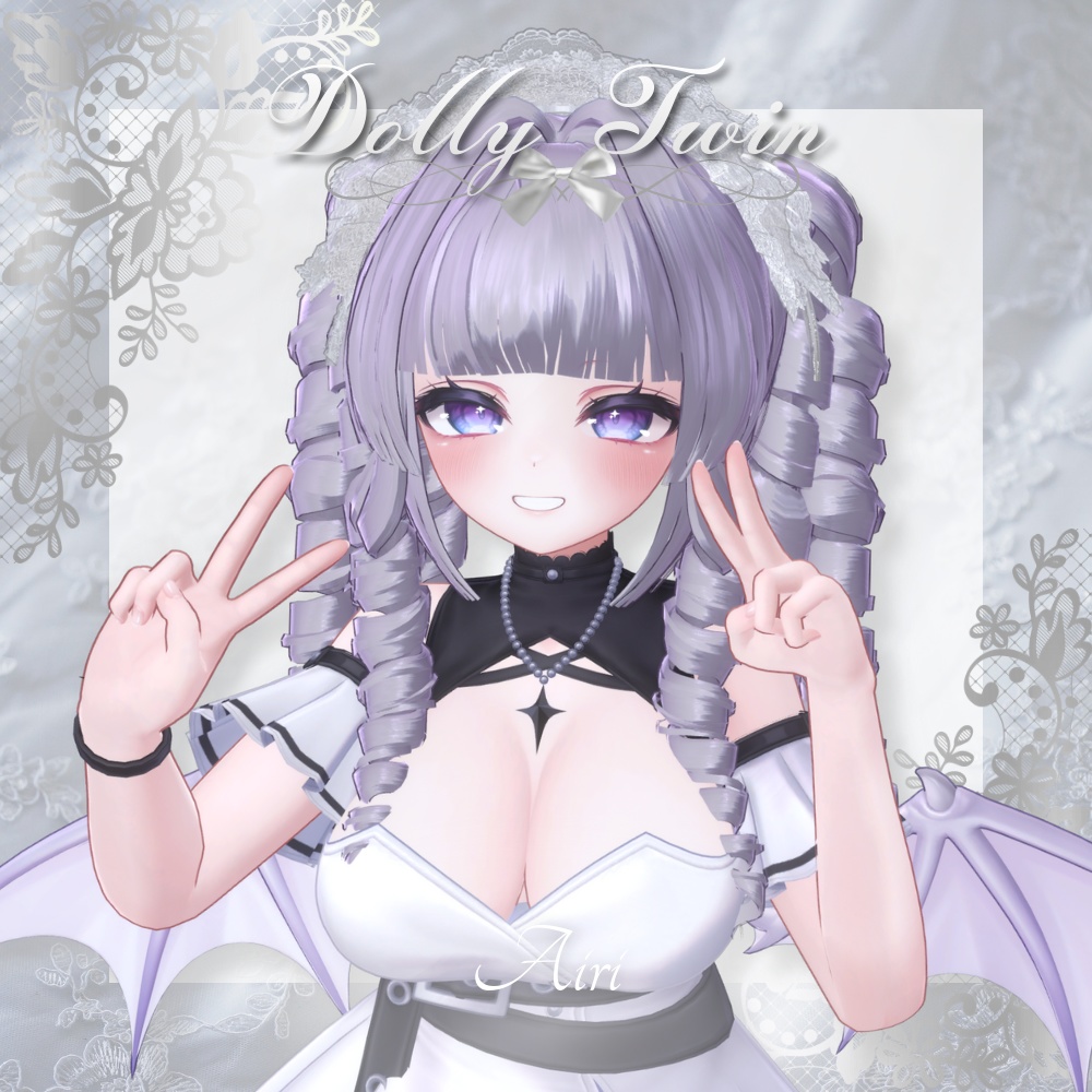 〈16アバター対応〉🎀 𝑫𝒐𝒍𝒍𝒚 𝑻𝒘𝒊𝒏 🎀