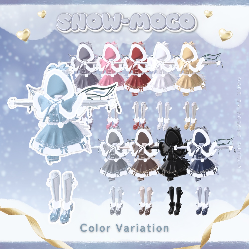 ❄️ 𝗦𝗡𝗢𝗪-𝗠𝗢𝗖𝗢 ❄️〈14アバター対応〉