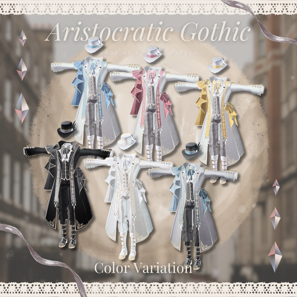 🎩 Aristocratic Gothic 🎩〈12アバター対応〉