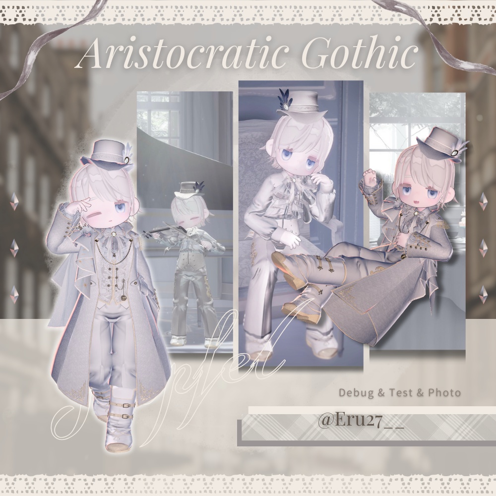 🎩 Aristocratic Gothic 🎩〈12アバター対応〉