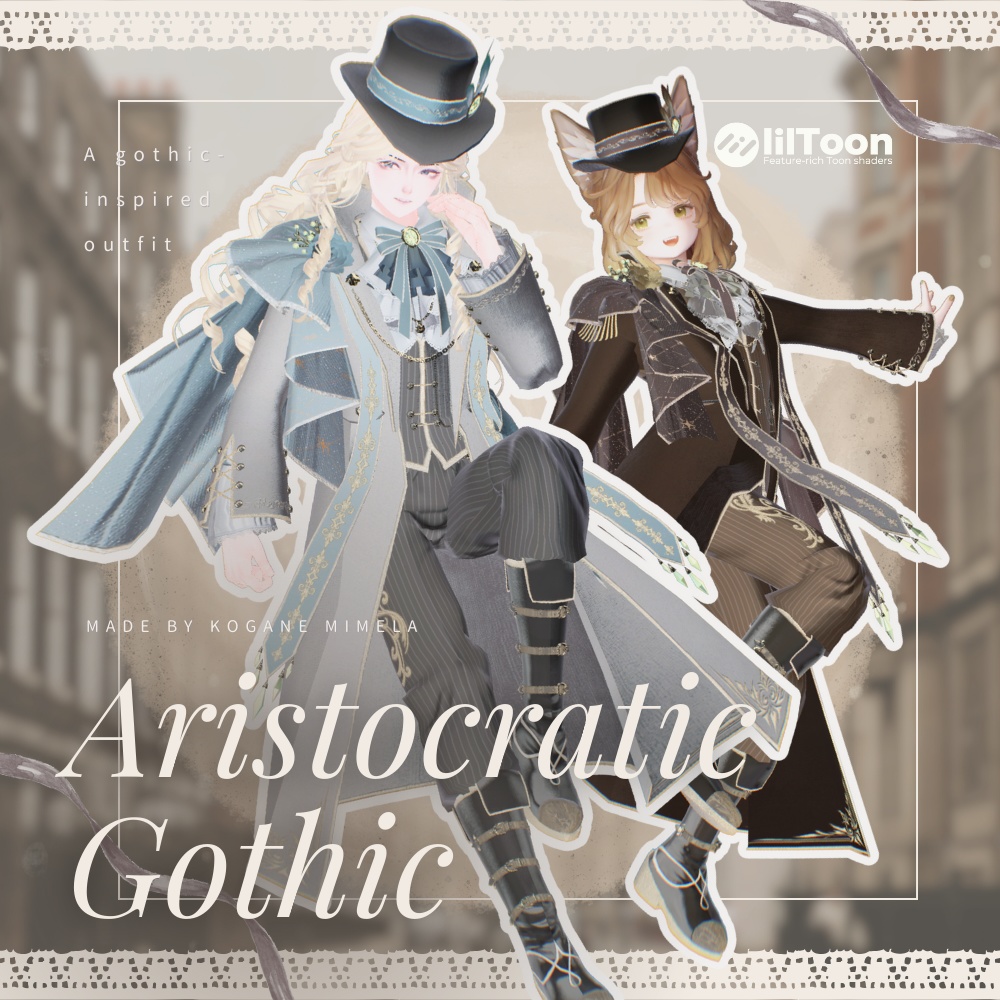 🎩 Aristocratic Gothic 🎩〈12アバター対応〉