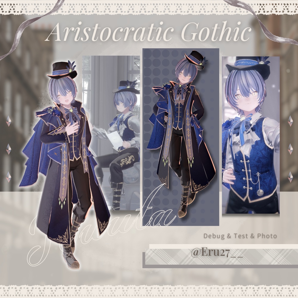 🎩 Aristocratic Gothic 🎩〈12アバター対応〉