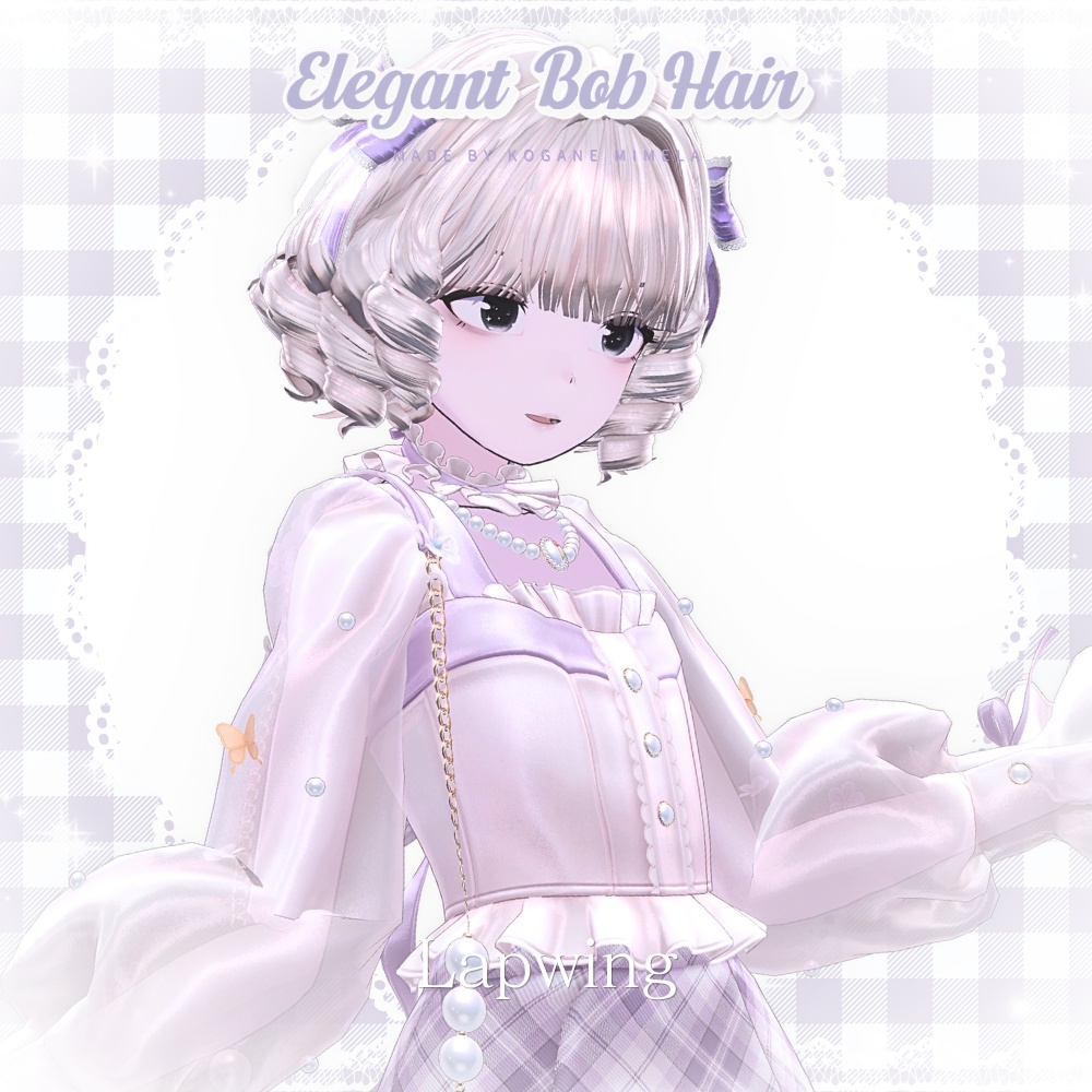Elegant Bob Hair 〈12アバター対応〉
