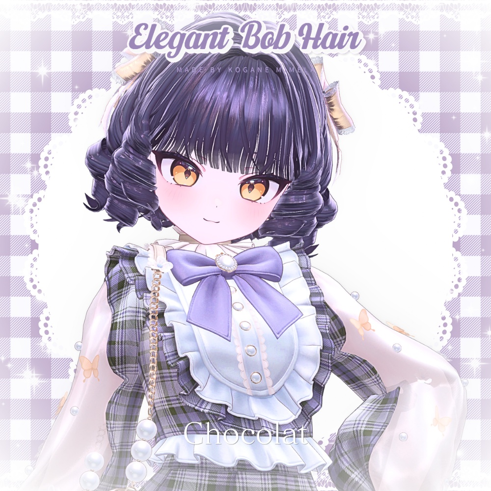 Elegant Bob Hair 〈12アバター対応〉