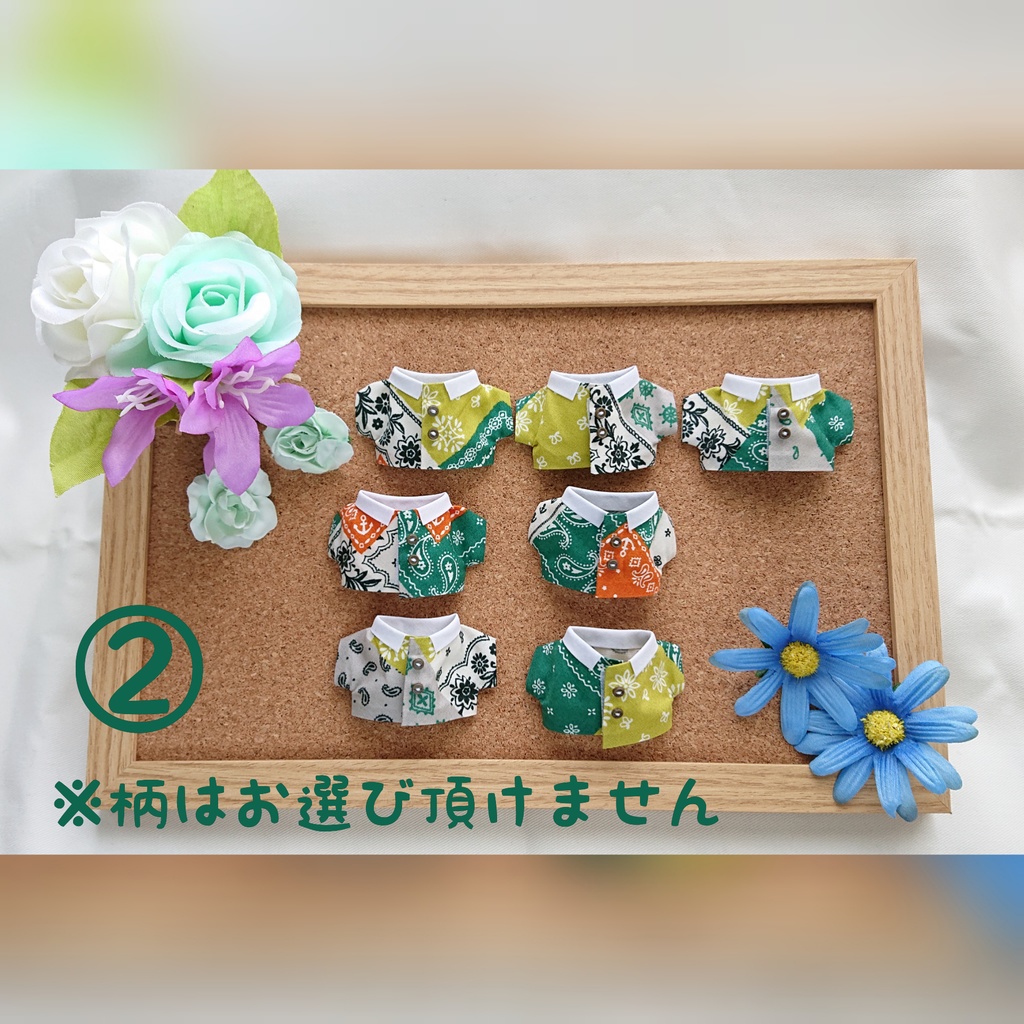 バンダナ柄シャツ