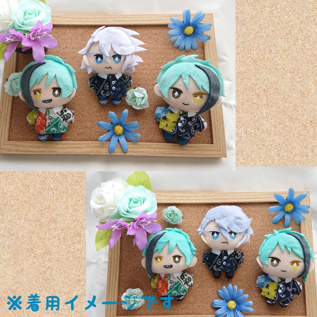 バンダナ柄シャツ