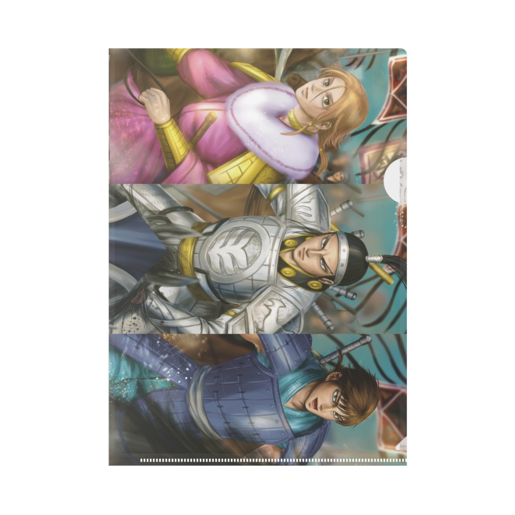 キングダム　三煌剣　B5クリアファイル