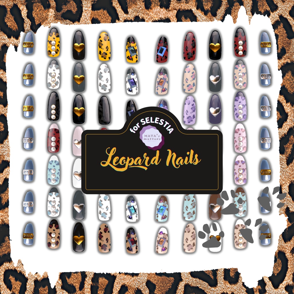―Leopard Nails―forSELESTIA　価格改定500JPY→250JPY