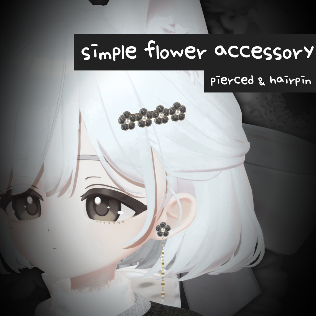 #Monde_M◾️simple flower accessory◾️