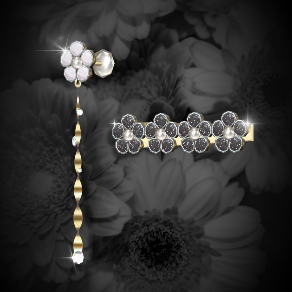 #Monde_M◾️simple flower accessory◾️