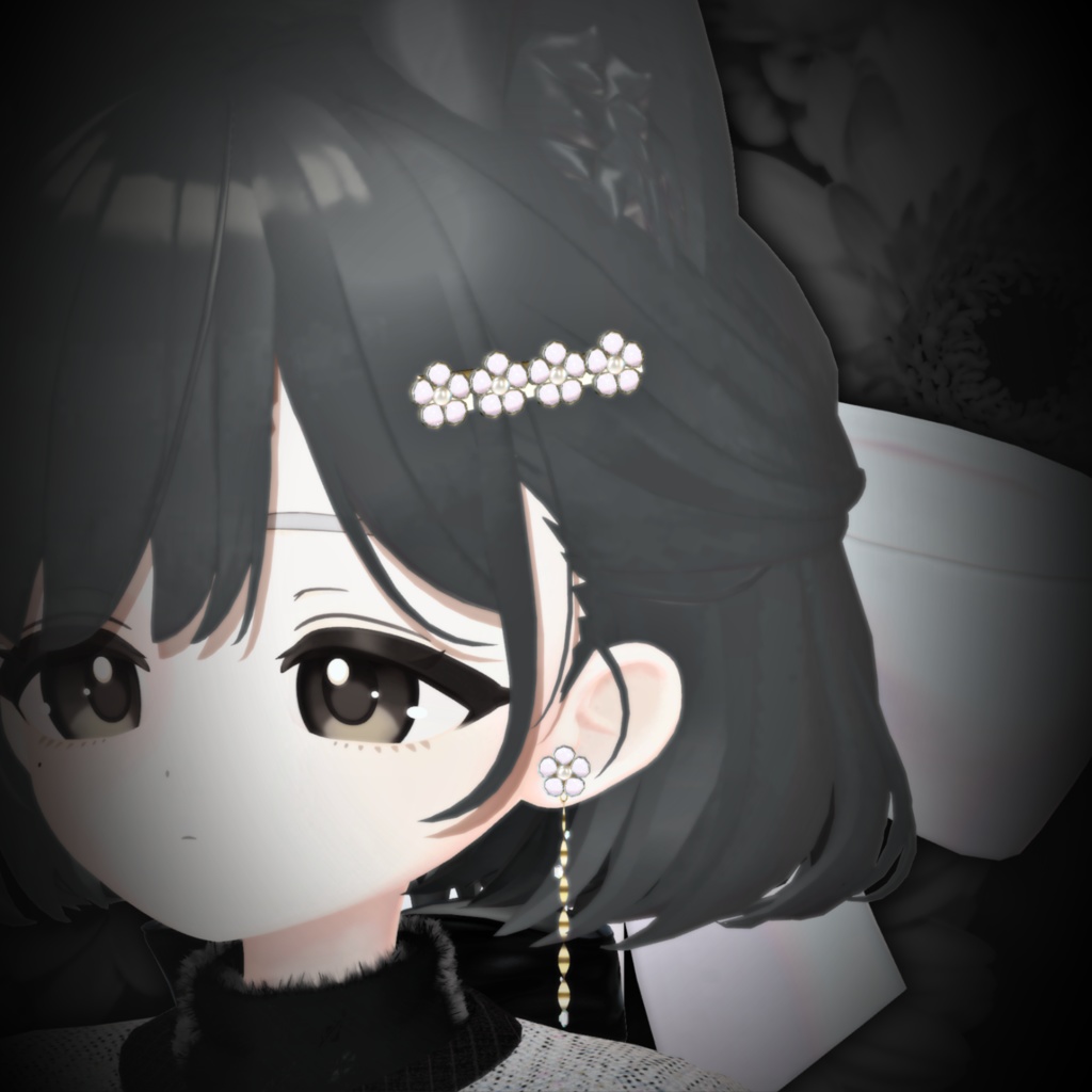 #Monde_M◾️simple flower accessory◾️