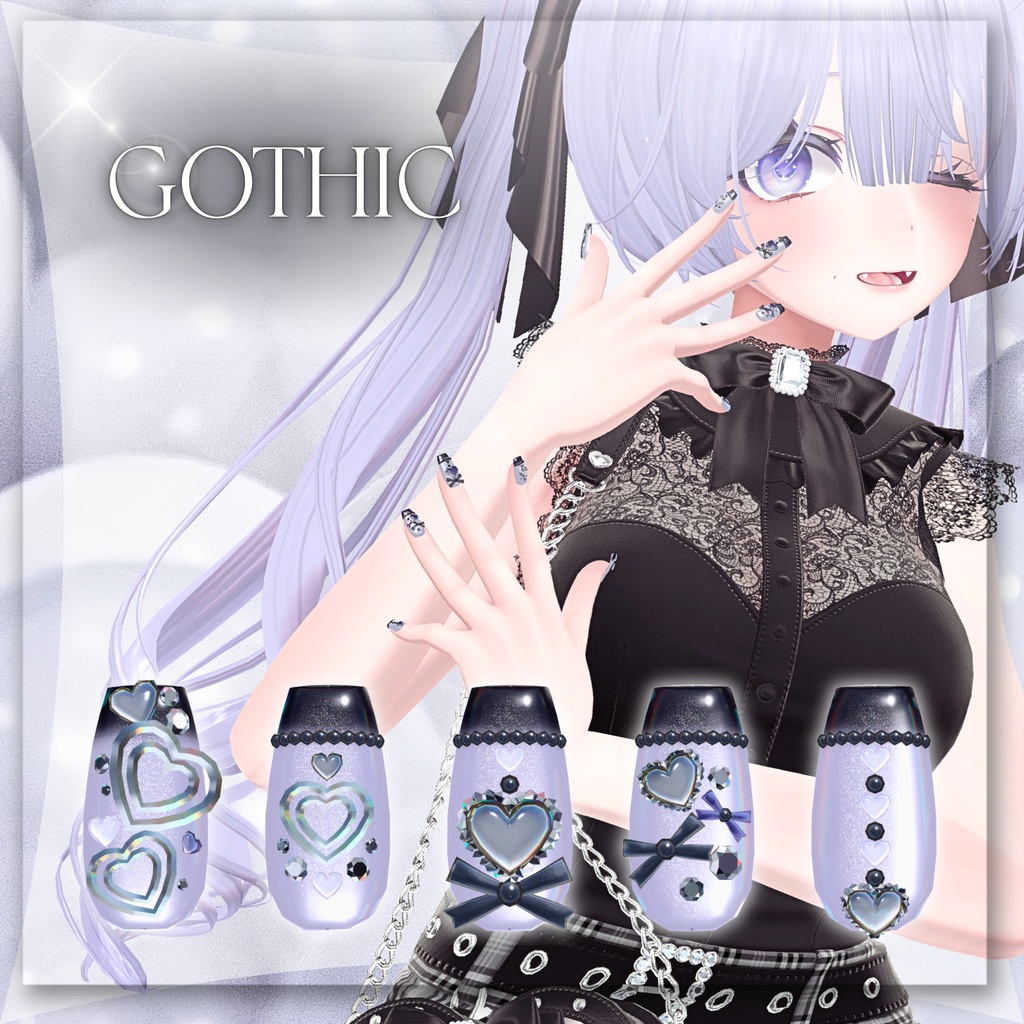 #Monde_M 🩷Cœurinette Nail🩷for15Avatar