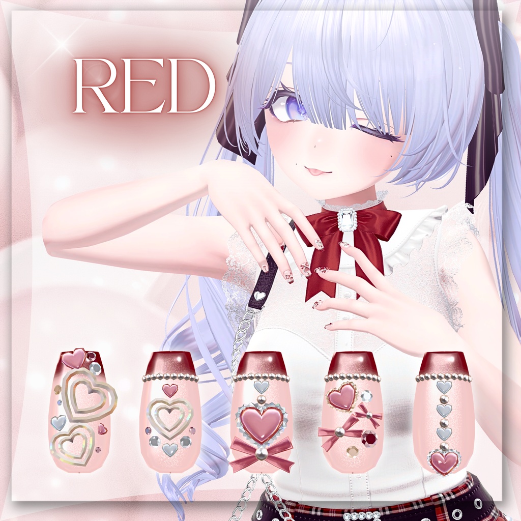 #Monde_M 🩷Cœurinette Nail🩷for15Avatar