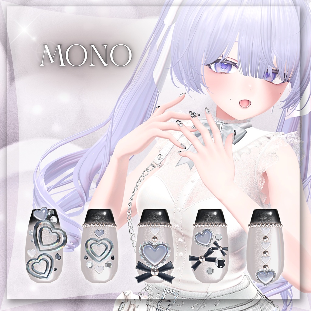 #Monde_M 🩷Cœurinette Nail🩷for15Avatar