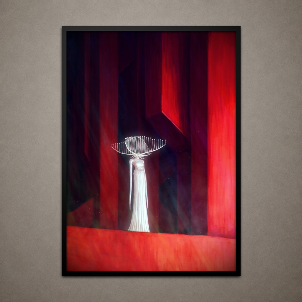 「130921都市の住人」A3サイズアートプリント A3 Size Art Print