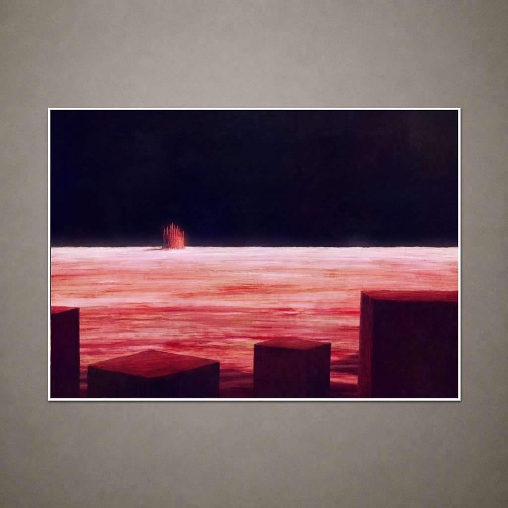 「260721外れの構造物」A3サイズアートプリント　A3 Size Art Print