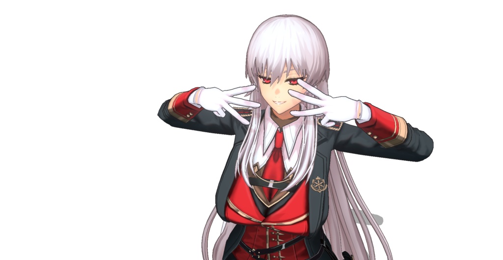 げんしゆき VRM0 形式 3Dモデル