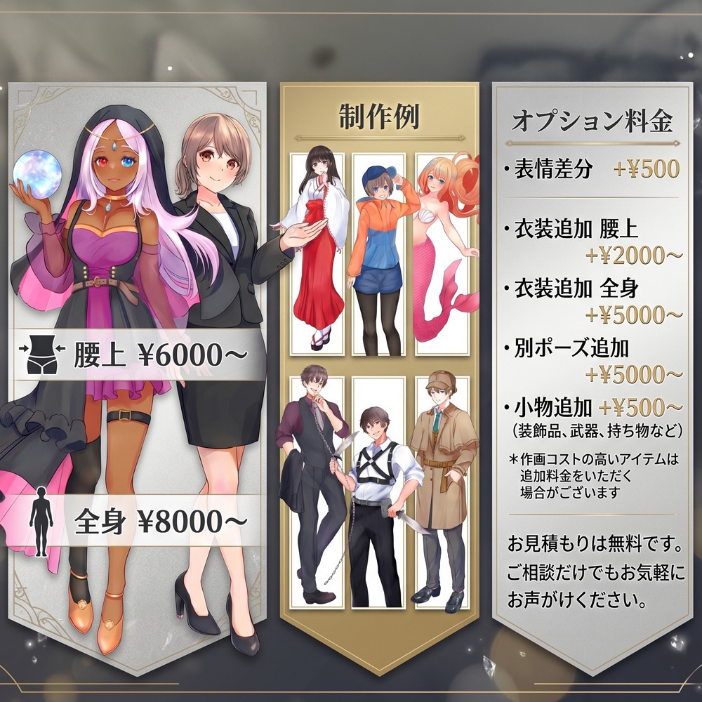 立ち絵制作