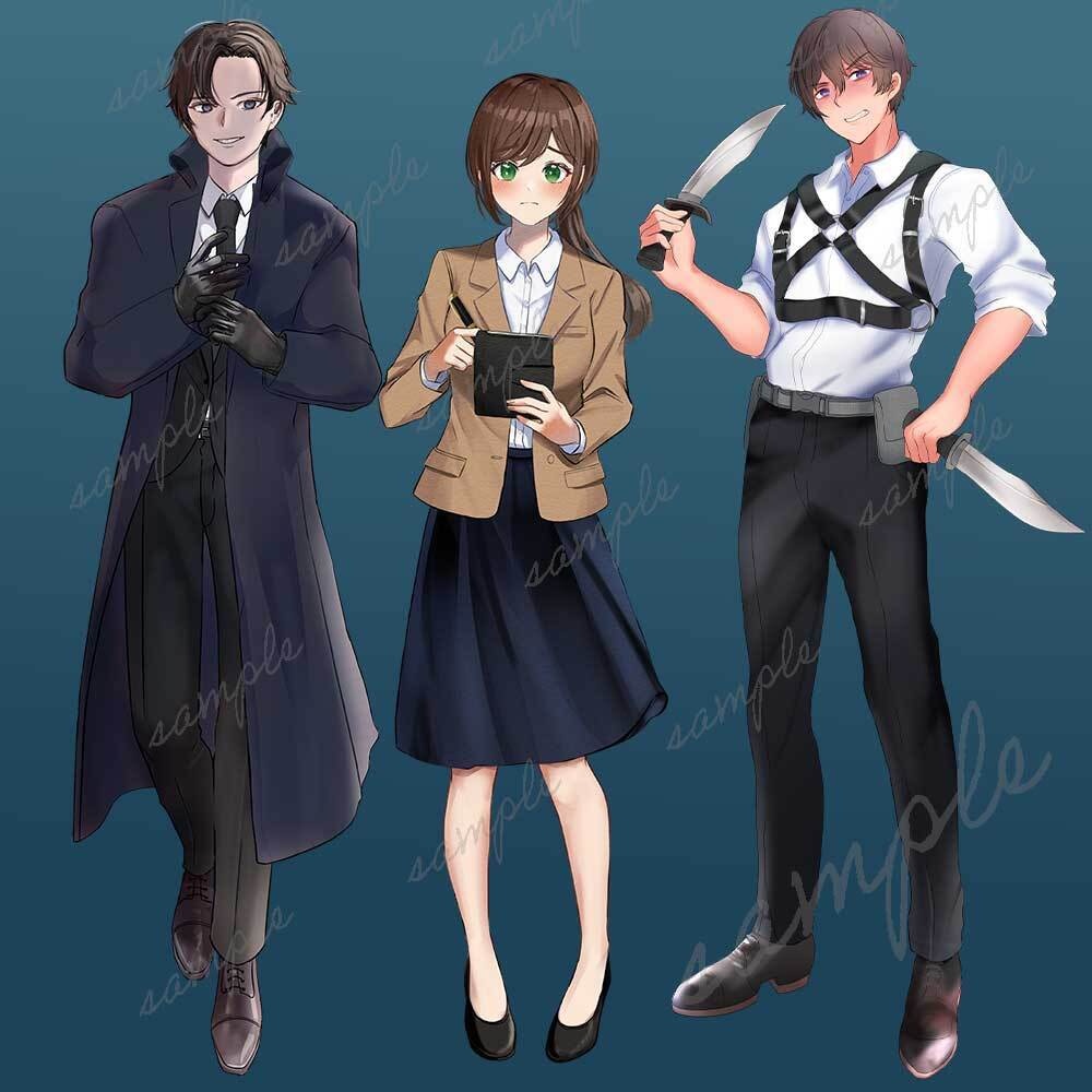 1卓まるごと使える NPCイラストセット