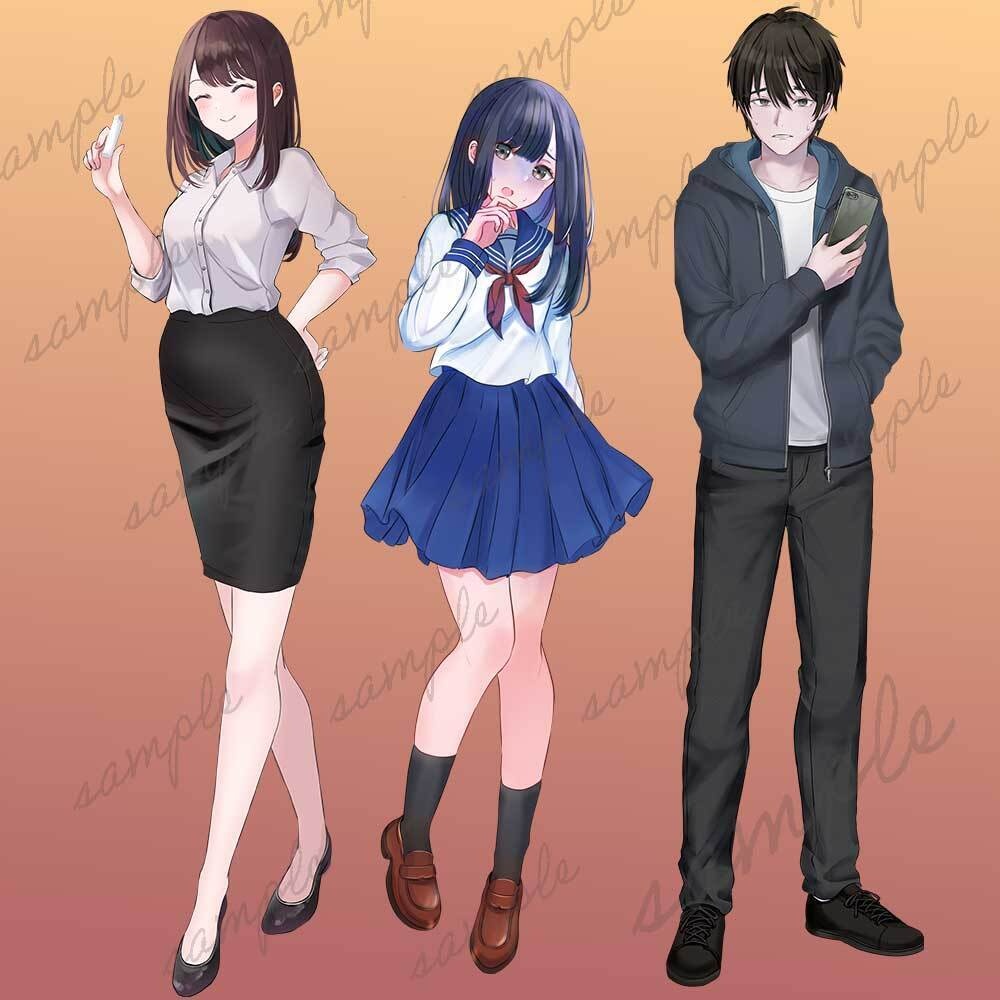 学園シナリオ向けキャラクターセット