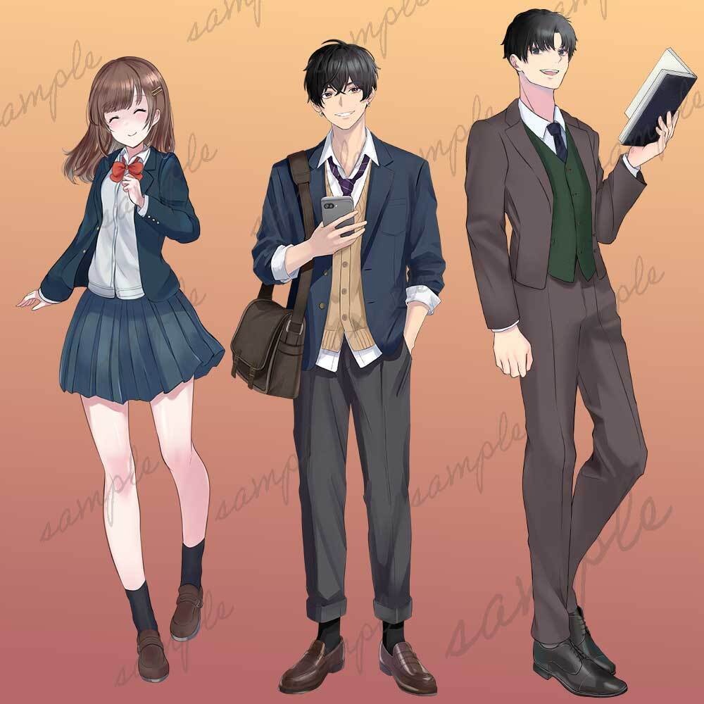 学園シナリオ向けキャラクターセット