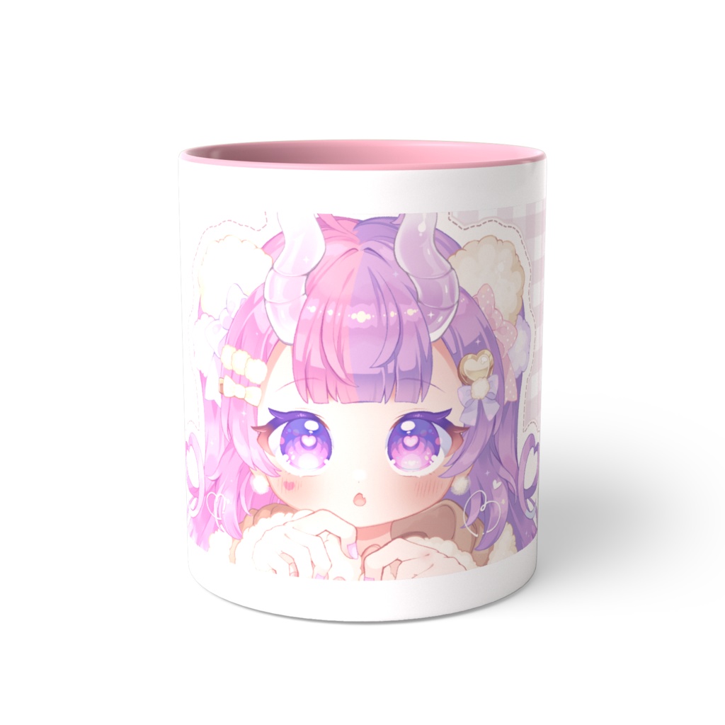 てちでぽかぽかマグカップ