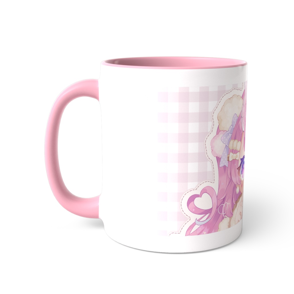 てちでぽかぽかマグカップ