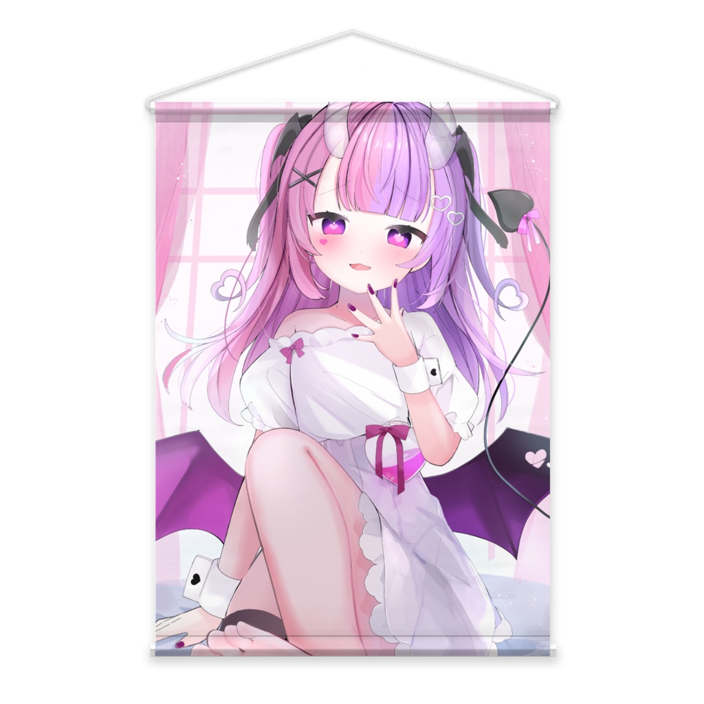 ふみふみタペストリー（イラストいっぱい）