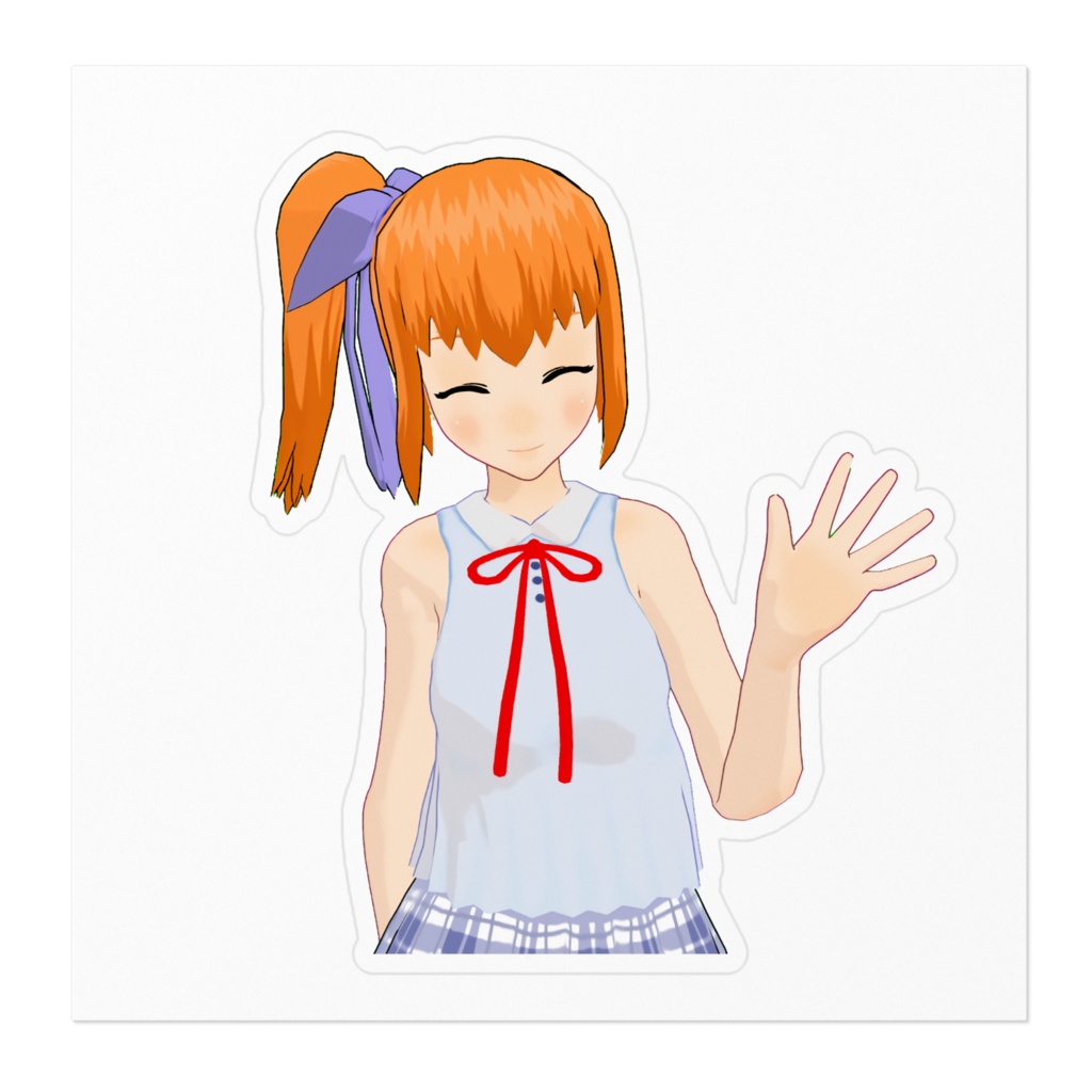 佐倉さくちゃんステッカー【夏服ver】