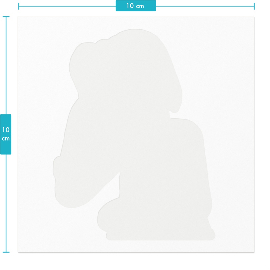 佐倉さくちゃんステッカー【眼鏡ver】