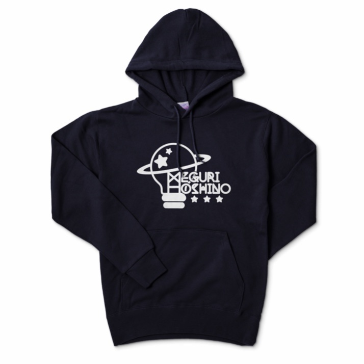 まぐろ民(大声)クソデカロゴパーカー