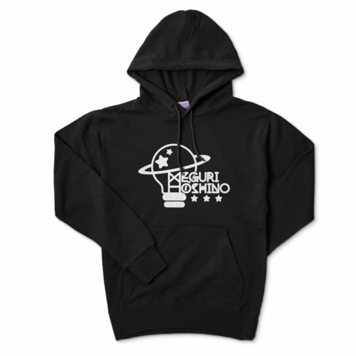 まぐろ民(大声)クソデカロゴパーカー