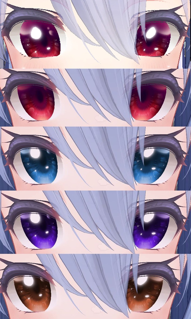 【桔梗ちゃん/KIKYO専用】 Eye texture 4colors "AM7"