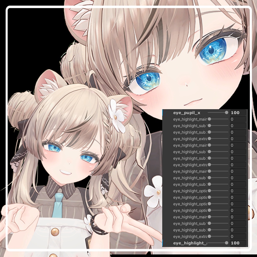 【マヌカ専用】Eye texture "Lemonade"